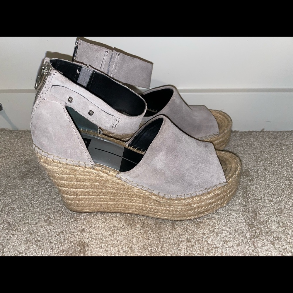 Dolce Vita Grey Espadrilles